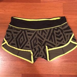 Lululemon speed up shorts size 6